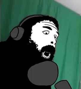 unknown, beard, forsen, open mouth, soyjak, streamer, twitch