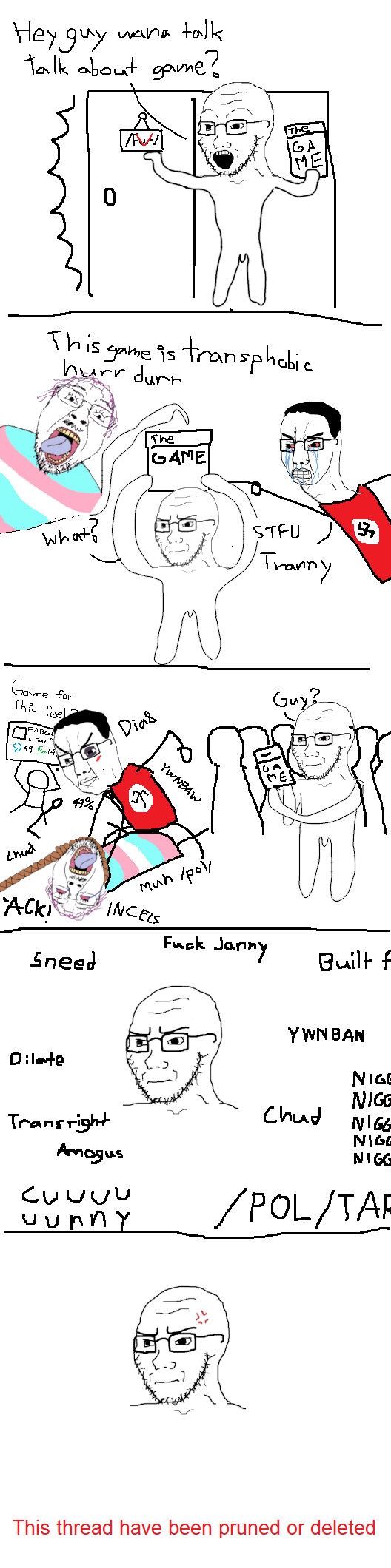 wojak, bernd, chudjak, soyak, hanging troonjak, troonjak, /pol/, /pol/tard, /v/, 3soyjaks