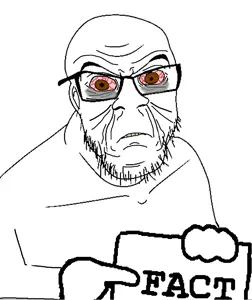 feraljak, angry, arm, bags under eyes, bloodshot eyes, brown eyes, ear, fact, frown, glasses