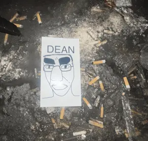 chudjak, dean, angry, cigarette, dean, glasses, hair, internet is leaking, irl background, real life