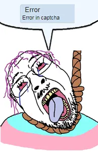 bernd, hanging troonjak, troonjak, ack, bloodshot eyes, captcha, crying, dead, flag, glasses