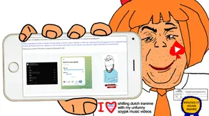 mymy schoppenboer, alicia, gapejak, 2soyjaks, anti ongezellig, award, closed mouth, fact check, flag, hands
