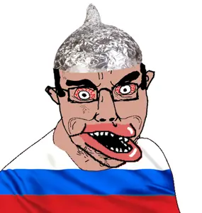 chudjak, feraljak, chudjak front, amerimutt, angry, bloodshot eyes, brown skin, clothes, ear, glasses