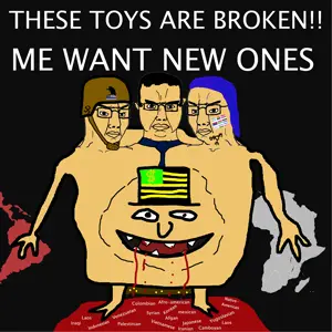 chudjak, chudjak front, 3soyjaks, africa, angry, arm, blood, blue hair, chudjak brothers, clothes