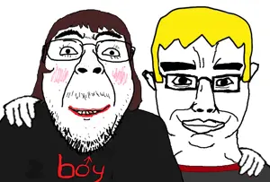 nate higgers, bernd, chudjak, chudjak front, chud troon alliance, natejak, 2soyjaks, acne, blonde hair, boymoder
