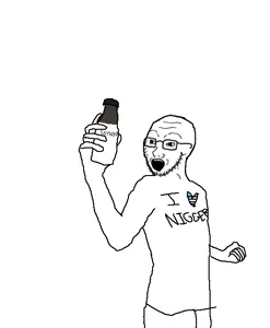 soyak, arm, bottle, clothes, drink, glasses, hands, heart, holding bottle, holding object