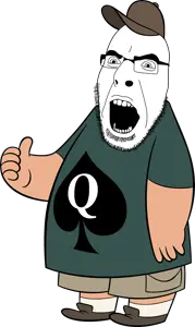 cobson, calarts, baseball cap, brown, cap, cartoon, clothes, fat, glasses, green