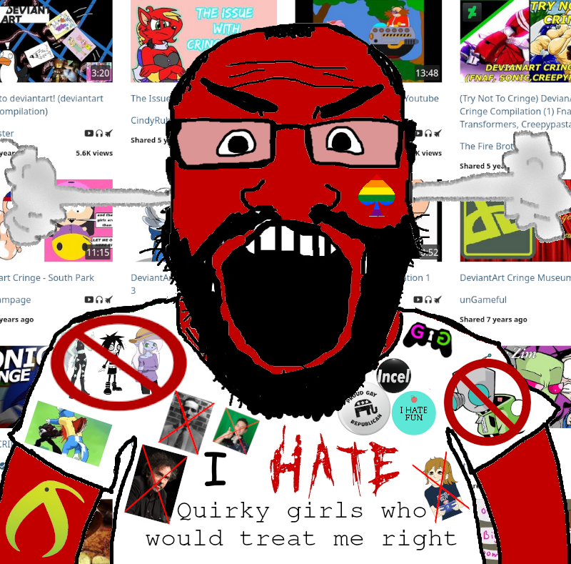 dr. eggman, sans, sonic the hedgehog, markiplier soyjak, science lover, slopjak, angry, anti furry, arm, aspie