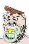 gapejak, baby, brain, pacifier, small eyes