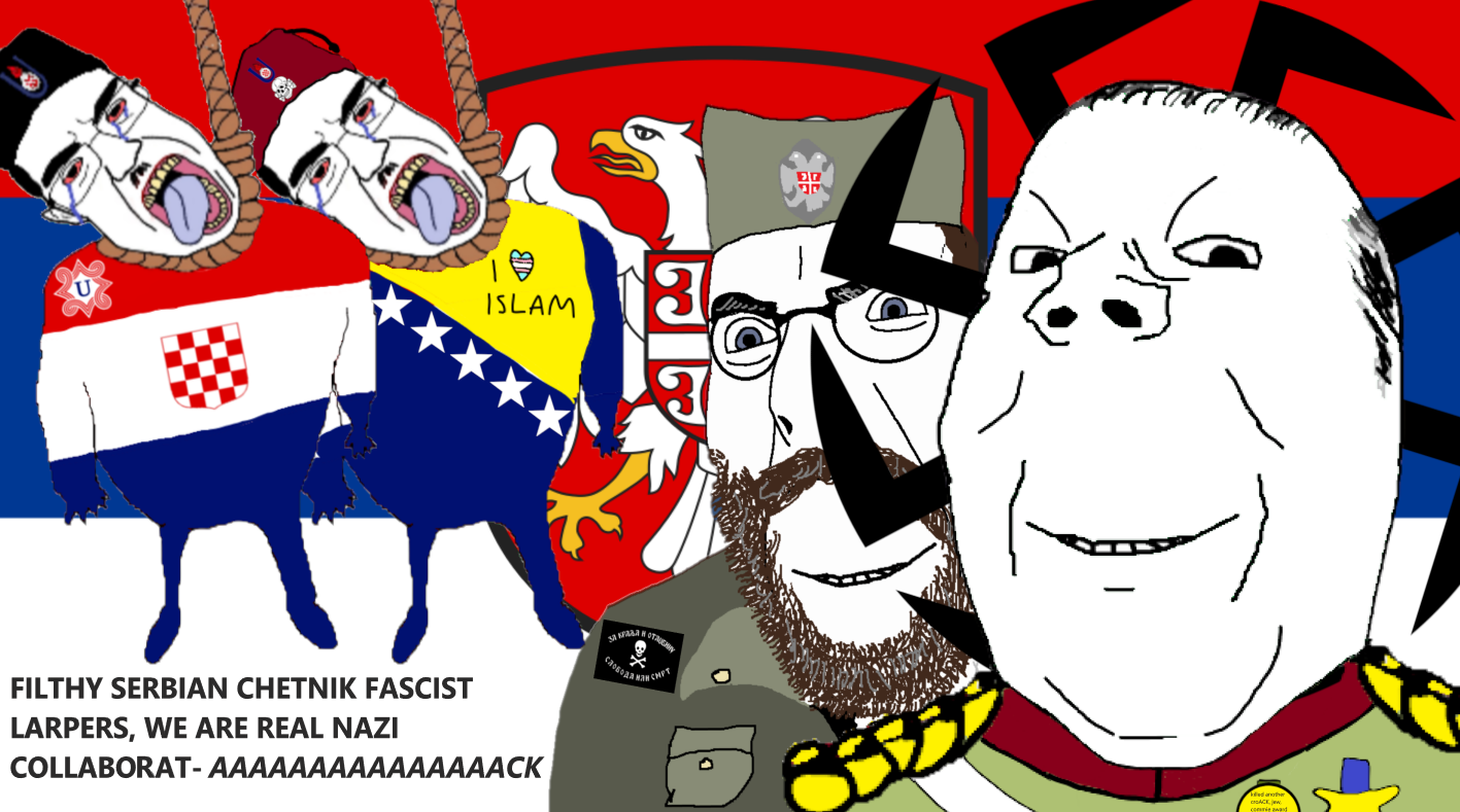 chudjak, cobson, gapejak, chudjak front, 4soyjaks, badge, balkans, beard, blue eyes, bosnia