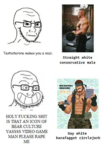 soyak, soyak (irritated), calarts, 2soyjaks, closed mouth, concerned, glasses, grin, so true, soyjak