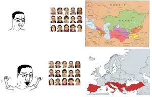 chudjak, thing japanese, angry, arm, asia, caucasus, central asia, closed mouth, clothes, europe