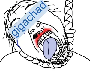 bernd, hanging troonjak, troonjak, hanging namefags, ack, auto generated, hanging, lipstick, namefag drama, open mouth
