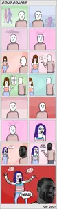 gigachad, soyak, crazed troonjak, soyak (crazed), /qa/ (4chan), bloodshot eyes, clothes, comic, crazed, crying