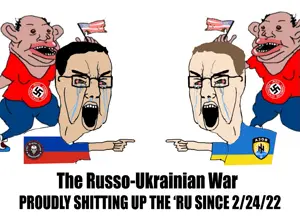 chudjak, amerimutt, 2soyjaks, arm, azov battalion, bloodshot eyes, brown hair, brown skin, clothes, crying