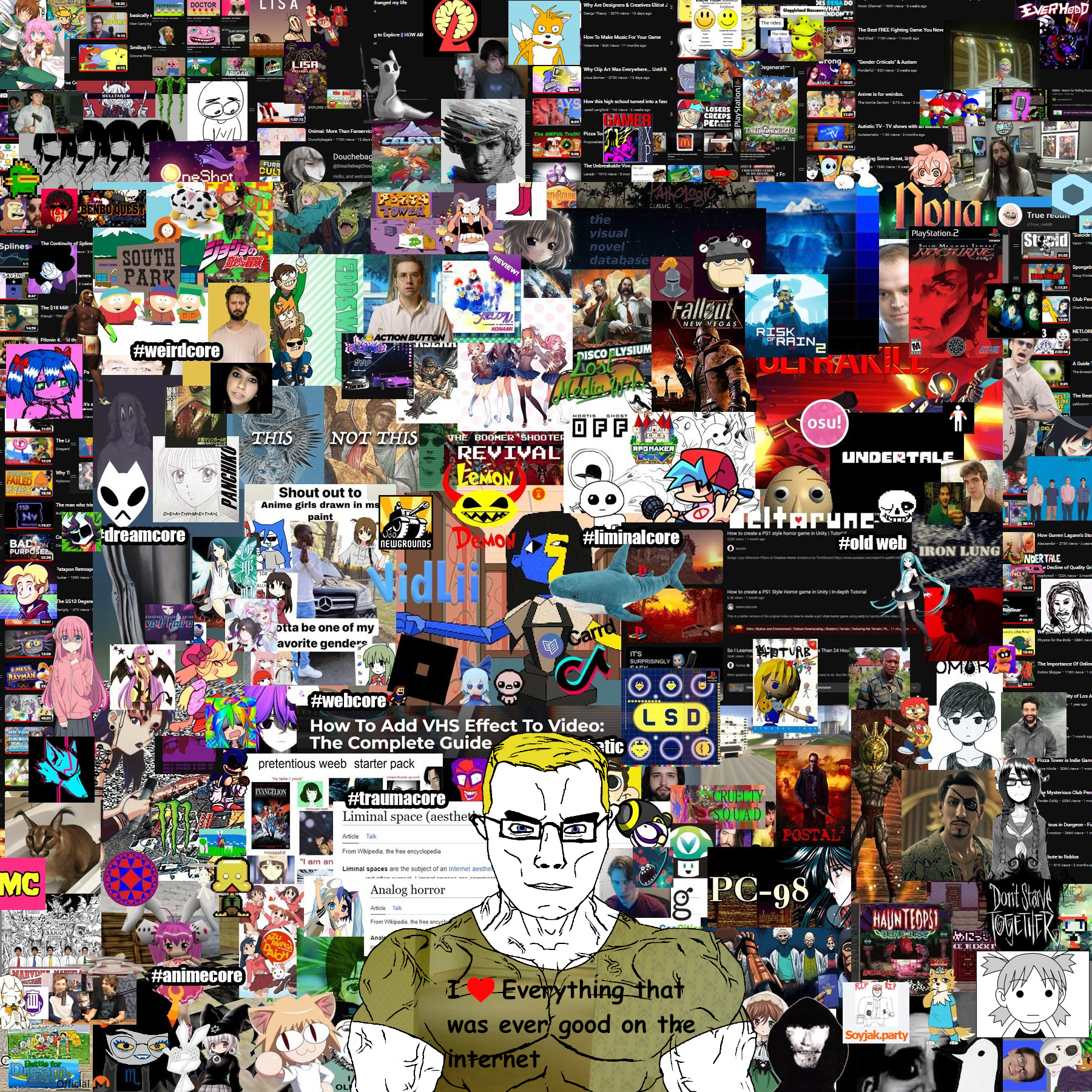 baldi, bury pink gril, cirno, hatsune miku, kenny mccormick, postal dude, sans, suiseiseki, tomoko kuroki, chudjak