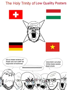 a24 slowburn soyjak, cryboy soyjak, gapejak, soyak, /bant/, 4chan, angry, bloodshot eyes, bushy eyebrows, comic