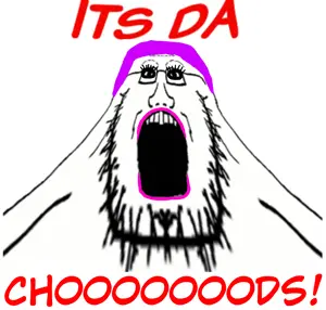 chudjak, soyak, chud, distorted, glasses, hair, hairy, its da jooz, mirrored, open mouth