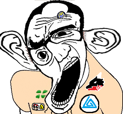 mario, chudjak, el perro rabioso, chudjak front, el perro chud, 4chan, arm, bad dragon, banana, boylover symbol