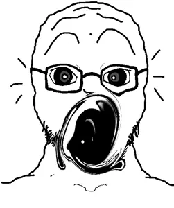 soyak, doctos, doctos front, soyak front, distorted, eyebrows, forehead lines, glasses, looking at you, monochrome