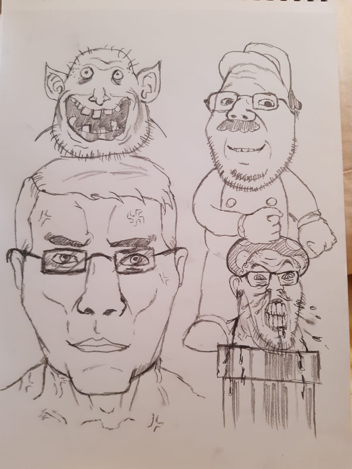 mario, chudjak, feraljak, gapejak, impish soyak ears, chudjak front, aryan, 4soyjaks, a10 eyes, angry