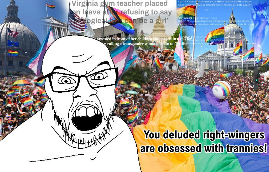 feraljak, angry, flag, glasses, headline, irl background, lgbt, open mouth, politics, pride flag