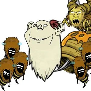 impish soyak ears, animal, bee, bug, ghost, insect, soyjak, don't starve