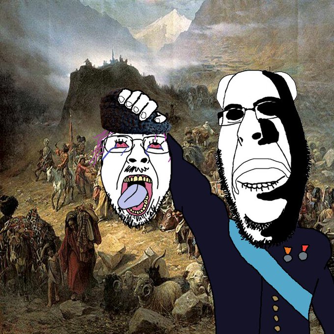 rapeson, bernd, cobson, hornyson, rapeson, 2soyjaks, bloodshot eyes, churka, circassian, circassian genocide