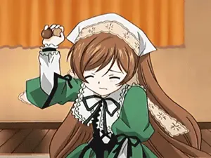 suiseiseki, two pointing soyjaks, squirreljak, thougher, 2soyjaks, animal, animated, anime, arm, clothes