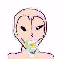 vomsh, babyjak, oh my god she is so attractive, alien, baby, pacifier