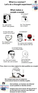 wojak, chudjak, gapejak, impish soyak ears, markiplier soyjak, tony soprano soyjak, two pointing soyjaks, science lover, /lgbt/, multiple soyjaks