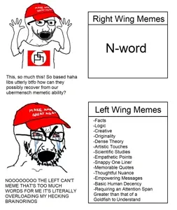 donald trump, cryboy soyjak, excited soyjak, bloodshot eyes, bushy eyebrows, cap, clothes, crying, glasses, hat