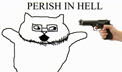 catjak, animal, animal abuse, animated, anti catjak, blood, bloodshot eyes, catjak, crying, ear