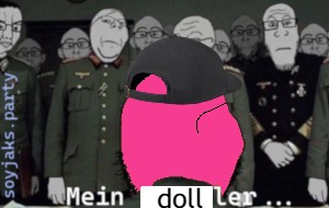 chudjak, gapejak, markiplier soyjak, nojak, soyak, neutralplier, wholesome soyjak, back, closed mouth, clothes