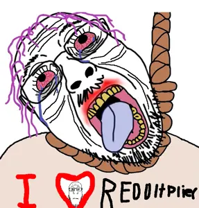 bernd, markiplier soyjak, neutralplier, 2soyjaks, ack, bloodshot eyes, closed mouth, clothes, glasses, hanging