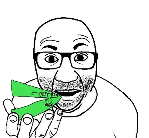 el perro rabioso, soyak, soyak (concerned), 2soyjaks, clothes, glasses, green, greentext, hands, holding object