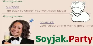 impish soyak ears, 4chan, 4cuck, alcohol, animated, arm, brown hair, closed mouth, clothes, dancing swede