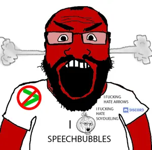 markiplier soyjak, science lover, angry, anti soybooru, arm, arrow, balding, beard, clothes, discord