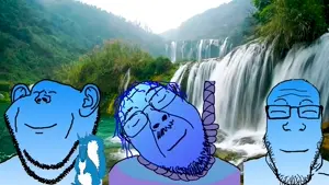 4k UHD Dragon Waterfalls. Water White Noise. Relaxing Waterfall Sounds for Sleep, Study. 10 hours-_1.mp4