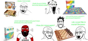 excited soyjak, markiplier soyjak, soyak, grinplier, science lover, soyak (concerned), wewjak, boardgames, improved, scared