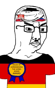 chudjak, impish soyak ears, adolf hitler, award, badge, flag, germany, rent free, slav, slavic