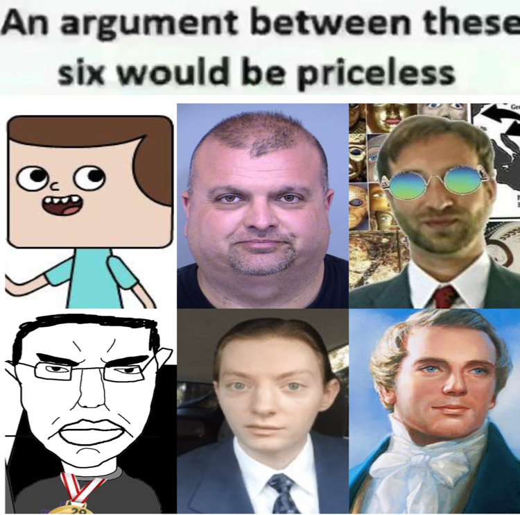 jeffy, chudjak, chudjak front, aryan, a10 eyes, burt colucci, clarence, closed mouth, face, glasses