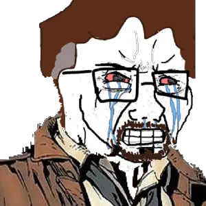 soyak, bloodshot eyes, brown hair, clenched teeth, clothes, crying, glasses, hair, jim gordon, looking up