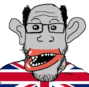 markiplier soyjak, amerimutt, balding, british, ear, glasses, gray skin, hair, lips, open mouth