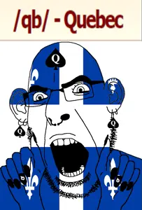 cobson, slutson, spadeson, spadeson, 4chan, ear, facial mark, flag, fleur-de-lys, forehead mark