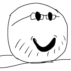 unknown, closed mouth, glasses, roundy head, smile, stubble, roblox