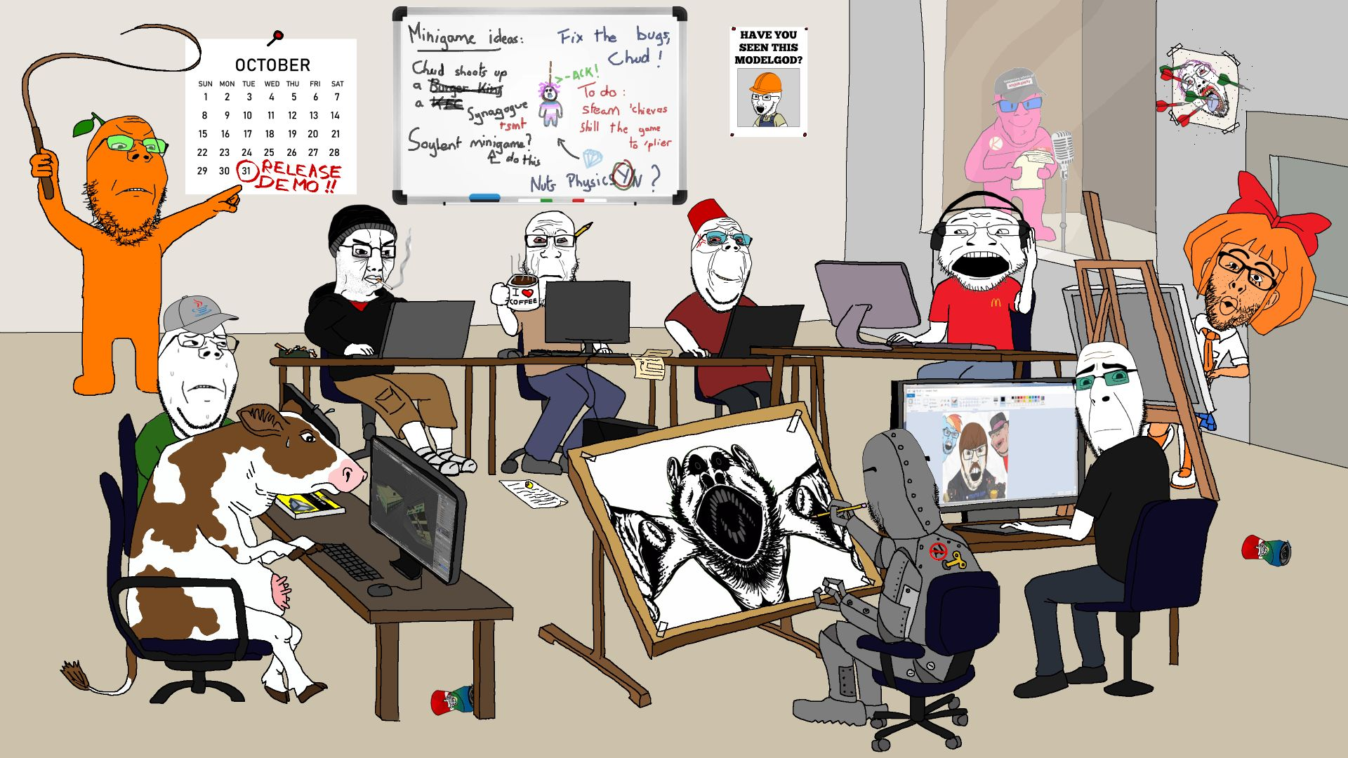 mymy schoppenboer, nigger cow, chudjak, cobson, coinjak, feraljak, gapejak, markiplier soyjak, nojak, wholesome soyjak