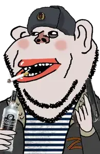 impish soyak ears, impish amerimutt, amerimutt, arm, black sclera, blush, bottle, bruise, bruised eye, cigarette