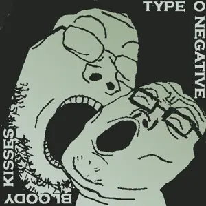 gapejak, tony soprano soyjak, 2soyjaks, album cover, closed eyes, glasses, music, open mouth, soyjak, stubble