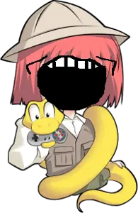 unknown, animal, anime, open mouth, renpy, reptile, snake, teeth, transparent background